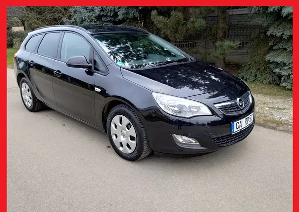 dolnośląskie Opel Astra cena 25900 przebieg: 123000, rok produkcji 2012 z Bukowno